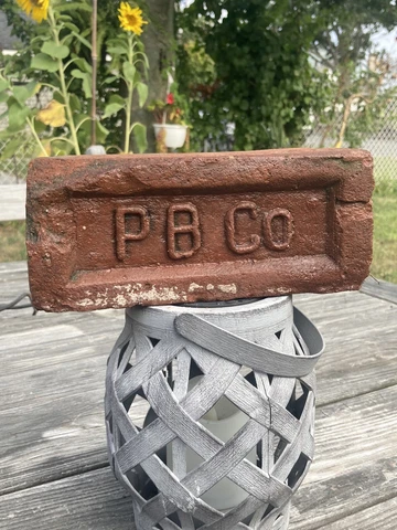 EARLY ANTIQUE HISTORICAL BRICK 1800’S PECK BRICK COMPANY HUDSON VALLEY Cover