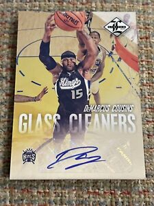2012-13 Limited Glass Cleaners # 4 DeMarcus Cousins Sacramento Kings NM/MT