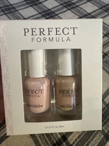 Perfect Formula Gel Coat Color Collection: Soft Pink  Nude Blush. 0.27 Oz.Ea - Picture 1 of 3