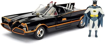 JADA TOYS - Kit classico BATMOBILE con BATMAN E ROBIN 1966 - 1/24 - JAD30873 - Immagine 1 di 4