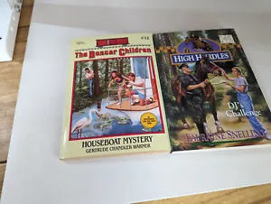 RARE T-25 The Box Car Children: High Rides and Housboat Mystery - Imagen 1 de 2
