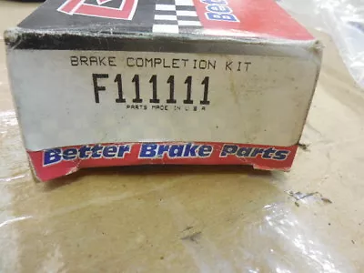 85-89 Fits Nissan Sentra 1.6L Rear Drum Brake Hardware Kit F111111 G161 - Image 1 of 2