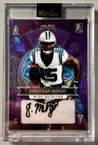 Jonathan Mingo 2023 Wild Card 5 Card Draw Stacked Deck Rookie Auto #SD-JMA /4 - Bild 1 von 7