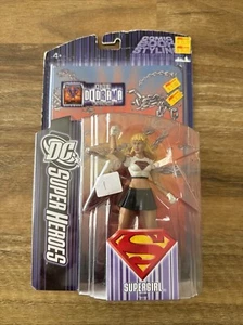 DC Super Heroes DCSH S3 Mattel MOC Super Girl with diorama 2007 - Picture 1 of 2