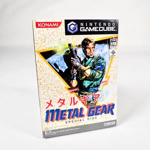METAL GEAR Special Disc Nintendo Gamecube GC Jap Japan - Imagen 1 de 6