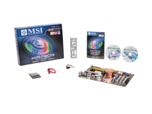 MSI KA780G Socket AM2+/AM2 AMD 780G HDMI DDR2 ATX Motherboard - Picture 1 of 3