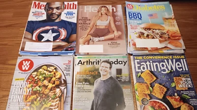Men's Health Weight Watchers Arthritis Today Eating Well Magazine Lot #72723 - Image 1 of 4