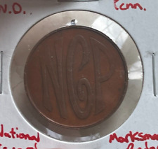 Vintage Pennsylvania National Guard Marksmen Badge NGP Bronze Medal