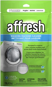 Affresh Washing Machine Cleaner Cleans Front Load & Top Load Washers/HE 3 Tablet - Picture 1 of 5