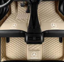 For Mercedes-Benz 1998-2023 All Model Waterproof Luxury Carpets Car Floor Mats