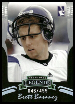 2006 Press Pass Legends #S24 Brett Basanez Silver #/499 - Image 1 of 2