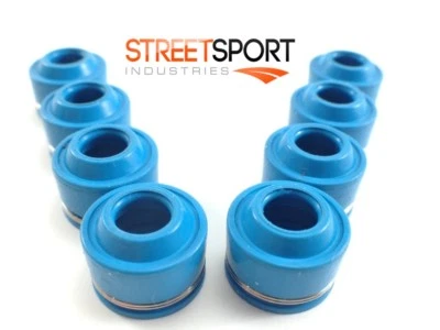 Honda CB500 CB550F CB 500 F "1971 - 1982" - FKM Valve Seals - Set of 8 - NEW!! - Image 1 of 4