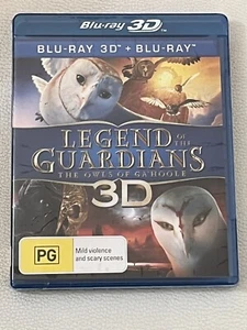 LEGEND OF THE GUARDIANS - THE OWLS OF GA'HOOLE - 2 DISC 3D + BLU-RAY-NEW-SEALED - Picture 1 of 2