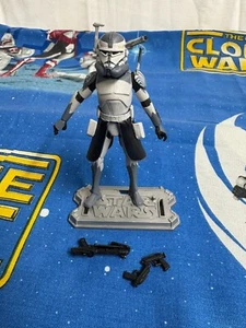 Star Wars Clone Wars CW17 Phase 2 Commander Wolffe Clonetrooper Loose - Picture 1 of 2