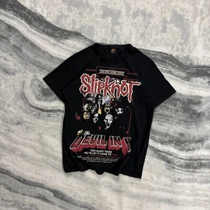 Vintage Energie Slipknot The Devil in I Corey Taylor 666 Black Sz Small T-Shirt - Picture 1 of 7