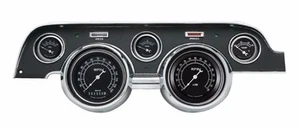 Classic Instruments 1967 - 68 Ford Mustang Gauge Cluster Black Dash Bezel mu67tr - Picture 1 of 1