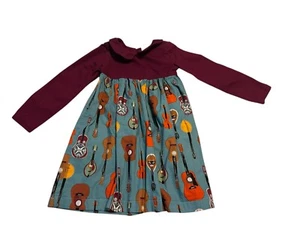 Handgefertigtes kleines Mädchen Kleid Gitarren - Bild 1 von 10