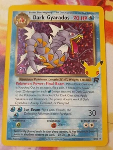 2021 Pokemon Dark Gyarados 8/82 Celebrations Classic 25th Anniversary Holo NM - Picture 1 of 3