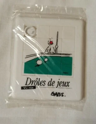 Taquin Pouss Pouss / Publicitaire Heineken dessin de Gabs - Photo 1/3