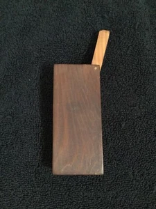 Vintage Brown Wooden Cigarette Cigar Case Box Holder Unused 4 X 1 1/2 Inches - Picture 1 of 7