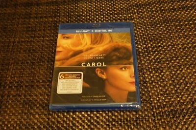 Carol (Blu-ray, 2015) Cate Blanchett, Rooney Mara  BRAND NEW Foto 1 de 2