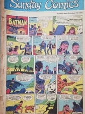 Sunday comics Batman
