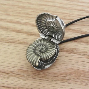 Collar de paleontología de concreción de amonita - Imagen 1 de 9