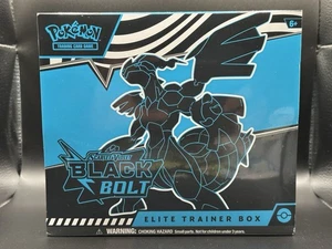 Caja Entrenador Elite Black Bolt (ETB) (Sellada) - Pokémon - Blanco y Negro - Imagen 1 de 4