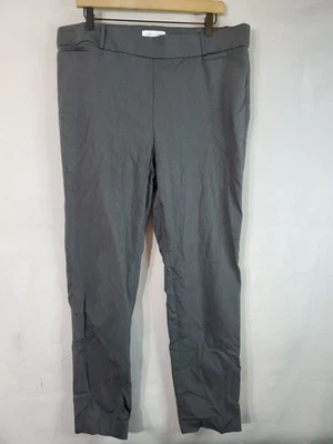 liz claiborne Women's Size 16W Amy straight leg Stretch Pull-On Trousers Pants - Image 1 of 4