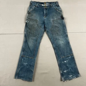 Carhartt Double Knee Distressed Jeans 30x30 - Picture 1 of 12