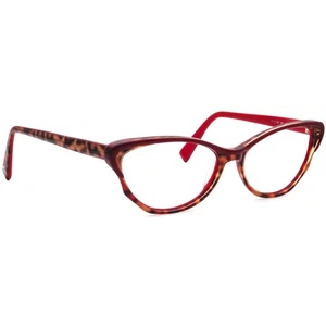 Occhiali da vista Seraphin Crocus/8792 leopardo/rosso occhio di gatto Giappone 54[]15 140 fatti a mano - Foto 1 di 6