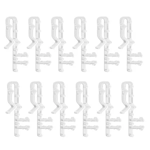 12 Pcs Curtain Clip Blinds Replacement Parts Valance Clips Accessories - Picture 1 of 12