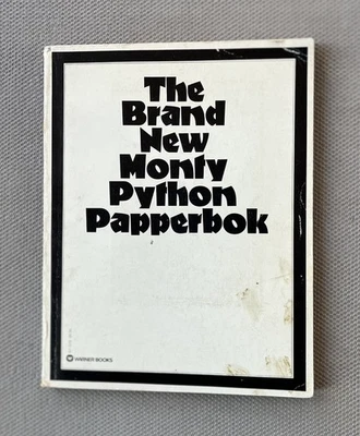 THE BRAND NEW MONTY PYTHON PAPPERBOK Vintage Comedy Softcover Book (1974) - Image 1 of 4