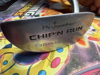 PinSeeker Chip N Run Chipper Chipping Wedge Stiff Flex Steel Shaft 32.5” RH - Image 1 of 3