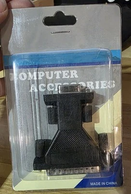 13W3 Male to HD15 Female VGA Video-Port Adapter for SUN Computers New - Image 1 of 4