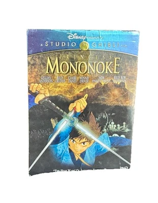 Princess Mononoke DVD Studio Ghibli Hayao Miyazaki Disney Slipcover Fantasy HTF - Image 1 of 4