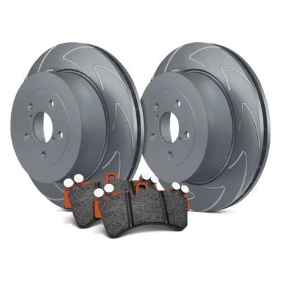 For Jeep Wrangler 2007-2017 EBC S7KR1046 Stage 7 Race Slotted Rear Brake Kit Foto 1 de 4