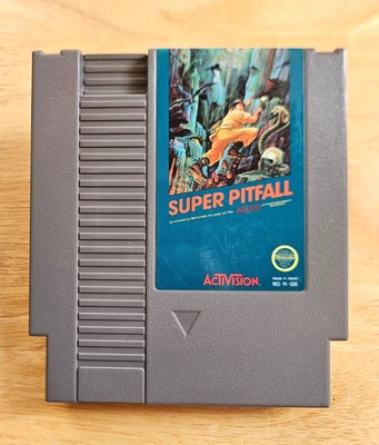 NES - Super Pitfall - (Probado y Garantizado) - Videojuego Nintendo Foto 1 de 2