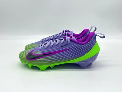 Nike Vapor Speed 3 NRG Men's Size 7.5 Football Cleats Green Purple HJ4572-500 - Image 1 of 4
