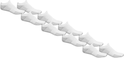 Fruit of the Loom мужские необходимые 6 пар упаковка 6-12, не показывать - белый (10 упаковок)  - Изображение 1 из 3