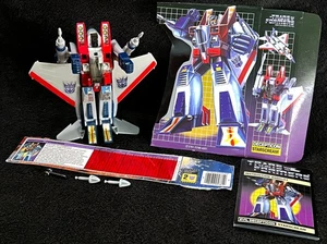 G1 1984 STARSCREAM • COMPLETE PRE RUB w/TECH SPEC • VINTAGE G1 TRANSFORMERS - Picture 1 of 11
