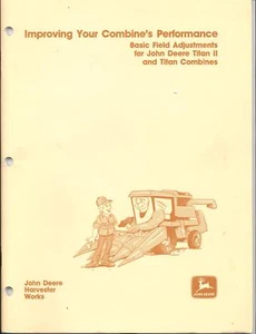 John Deere Basic Field Adjustments Titan II Mähdrescher funktioniert NEU DS0114 - Bild 1 von 1