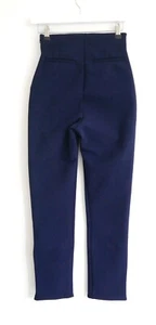 Gloria Coelho Calca Surf Navy Blue Trousers Pants £370 New Tagged XXS - Picture 1 of 7