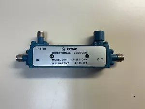 Krytar 2611 Directional Coupler, 10 dB, 3.5mm (F, F, F) 1.7-26.5 GHz - Picture 1 of 3