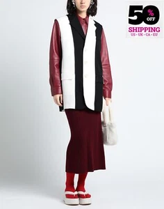 RRP €1234 MARNI Wool Blazer Vest IT40 US4 UK8 M Single-Breasted Made in Italy - Picture 1 of 6