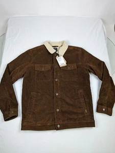 prana Ashland Cord jacket medium Mens pockets Nwt - Picture 1 of 9