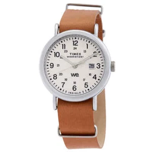 Reloj Timex Weekender cuarzo esfera blanca TW2W86900 - Imagen 1 de 3