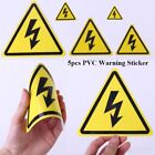 5pcs 3.6/5/8/10/15cm Warning Sticker  Danger Forelectric Box