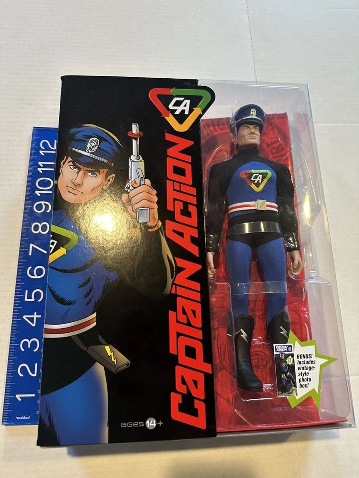 Captain Action 1/6 Scale 11" Figure Marvel 2011 Forever Fun Round 2 Collectible