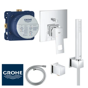 GROHE empotrada Eurocube grifería de bañera cubo ducha de mano bañera ducha - Imagen 1 de 11